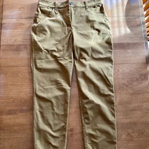 Lululemon city sleek 5 pocket pants high rise waisted Warpstreme spiced bronze